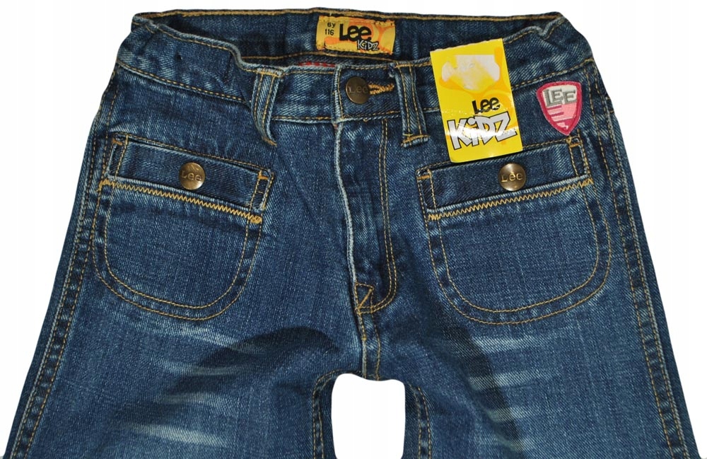 LEE spodnie dziewczece jeans DELIA _ 6Y 116cm