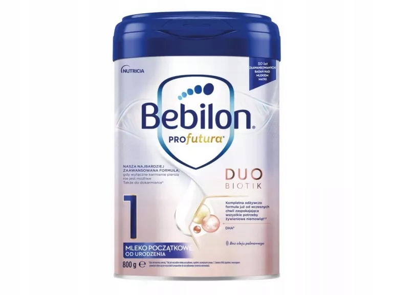 BEBILON PROFUTURA DUOBIOTIK 1 MLEKO POCZĄTKOWE 800 G