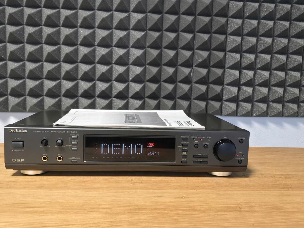 TECHNICS SH-GE90 PROCESOR KOREKTOR EQUALIZER JAK NOWY WYŚWIETLACZ TOP NOWY