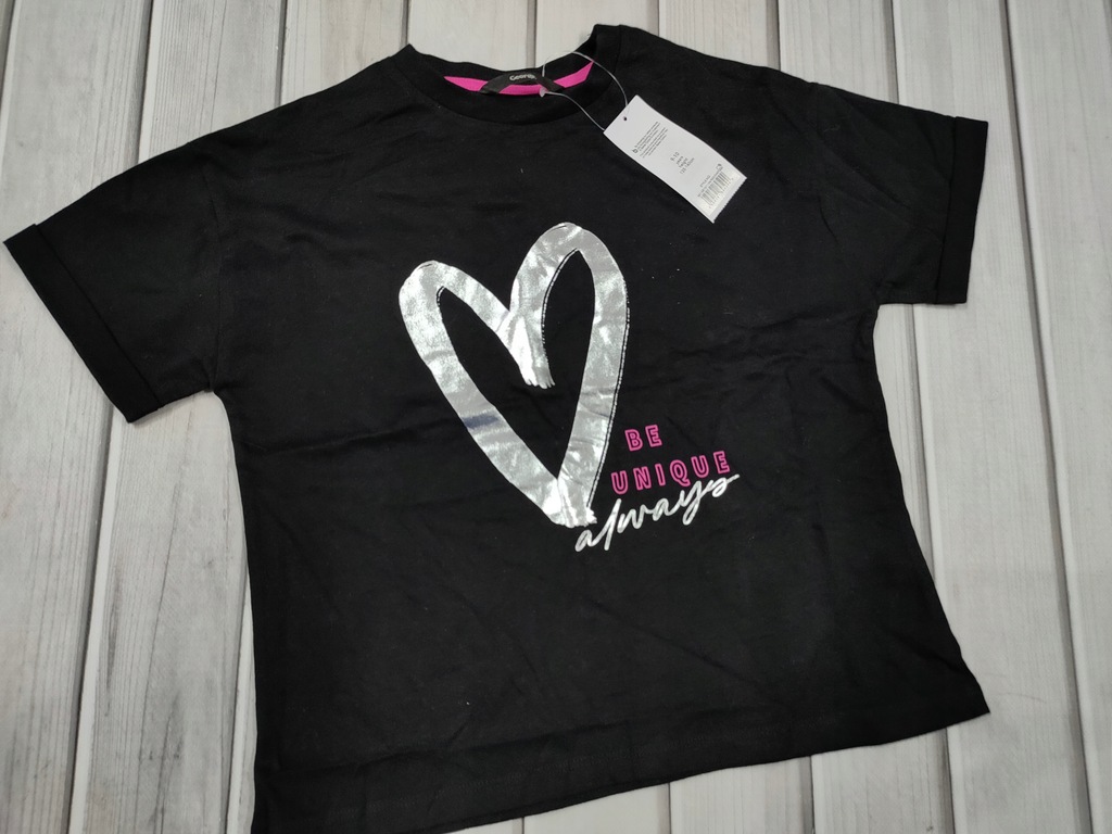 George Bluzka T-shirt dla dziewczynki r. 134/140