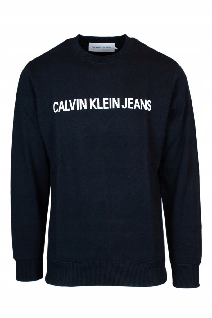 Calvin Klein Jeans Bluza Mężczyzna Czarny XS