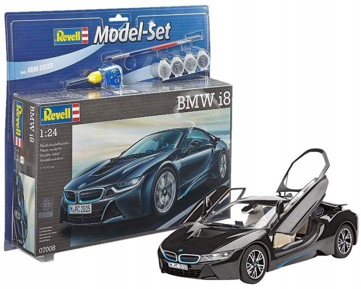 Model Do Sklejania Revell Bmw I8 Farby Klej 7859943176 Oficjalne Archiwum Allegro