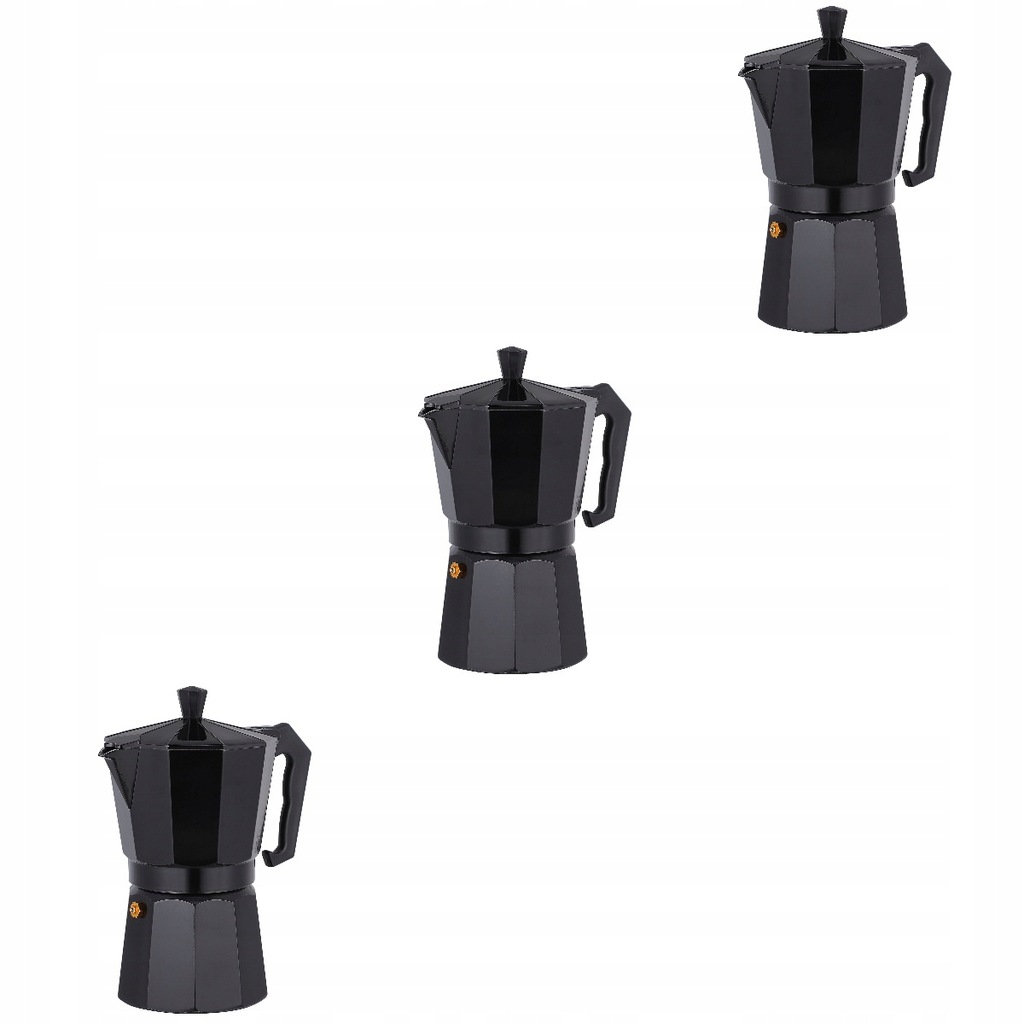 3 pcs Cappuccino Stovetop Pot Coffee Maker