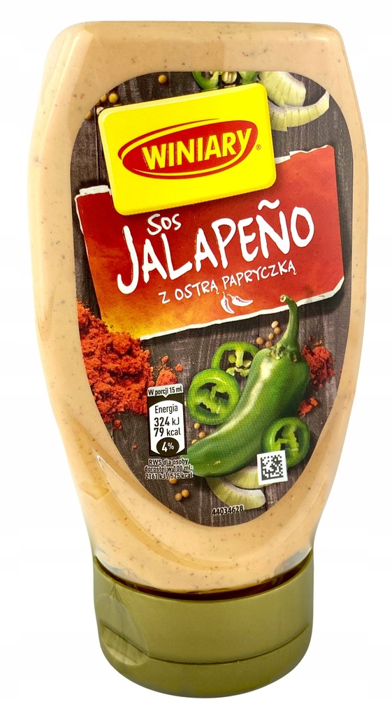PIKANTNY SOS MAJONEZOWY JALAPENO WINIARY 300ML 10171103910