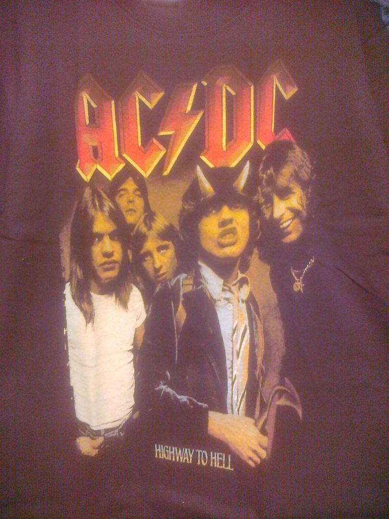 AC/DC ac / dc Highway koszulka t-shirt cd L