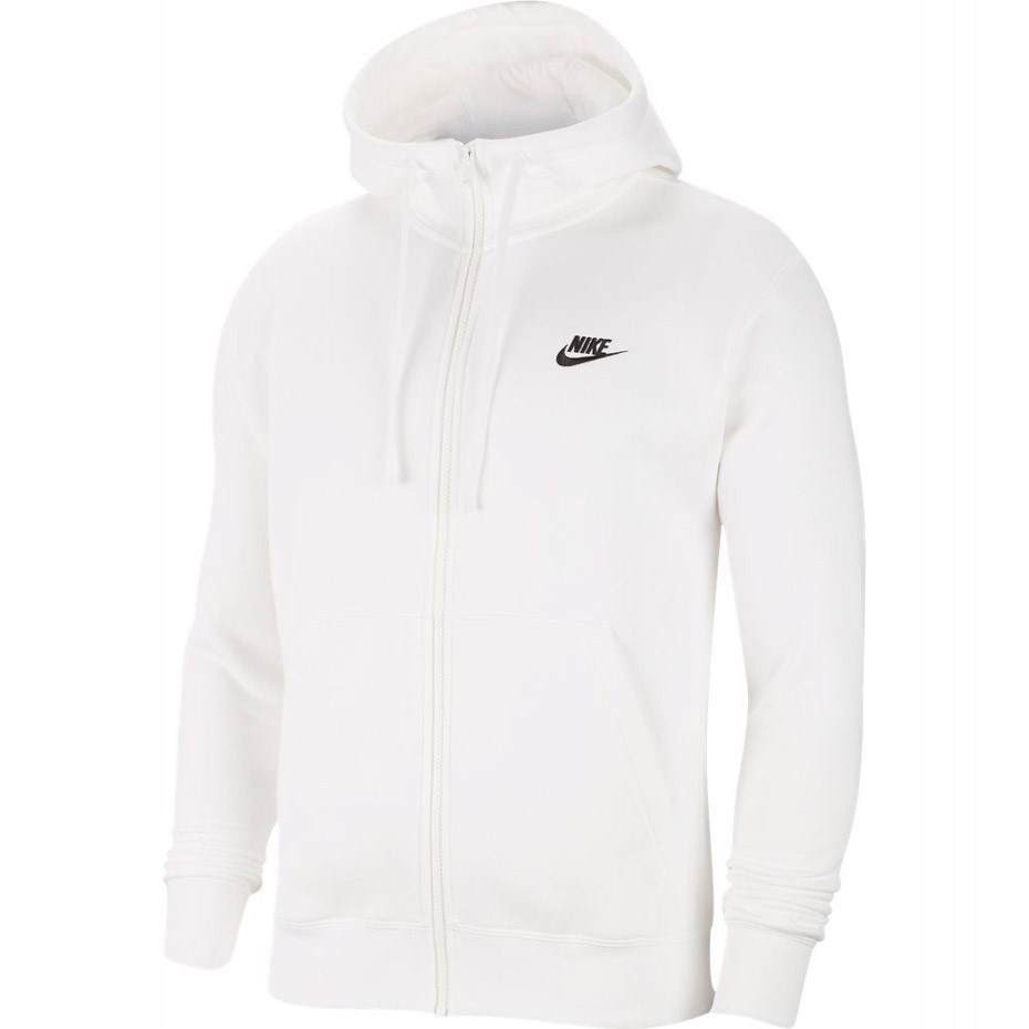 Bluza męska Nike Sportswear Club Fleece biała BV26