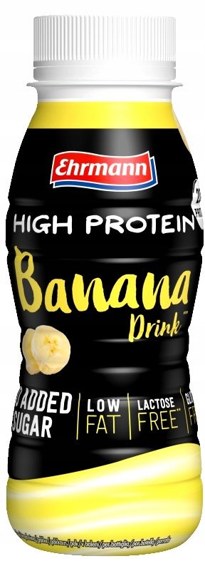 Wysokobiałkowy drink bananowy słodzony słodzikiem! od SklepDukana