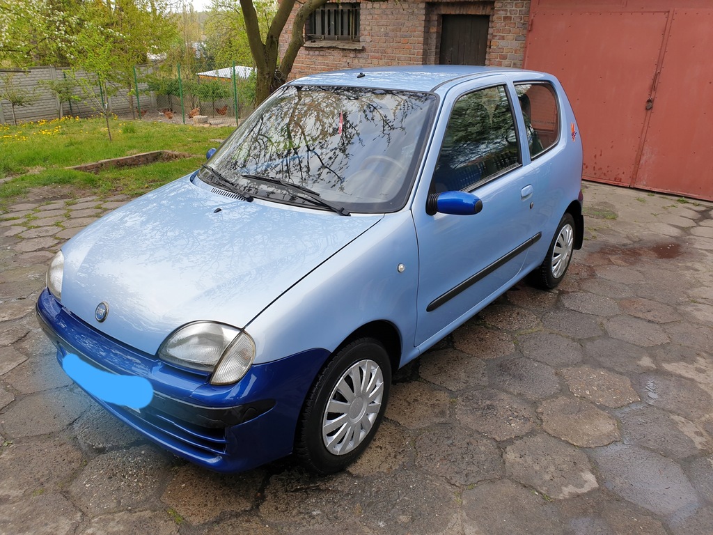 Fiat Seicento Brush 1.1L 54 KM 2003r. 9305315483