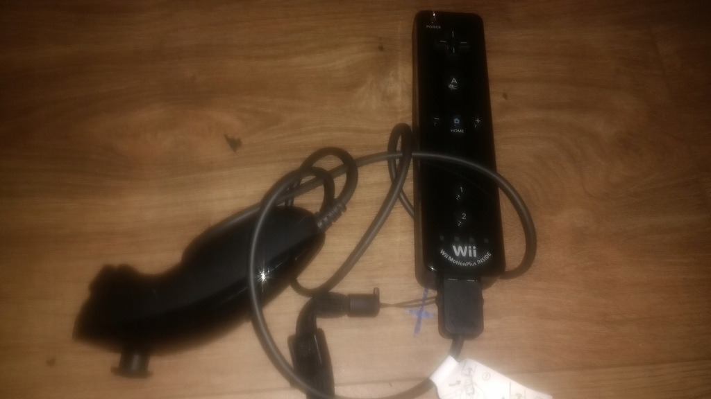 Wii Remote motion plus inside + Nunchuk Oryginał