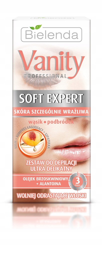 Bielenda Vanity Soft Zestaw do depilacji twarzy