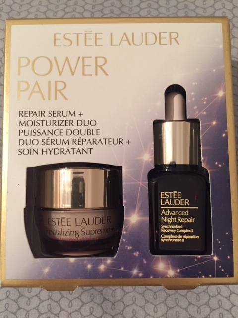 ESTEE LAUDER Power Pair krem + serum zestaw 7ml