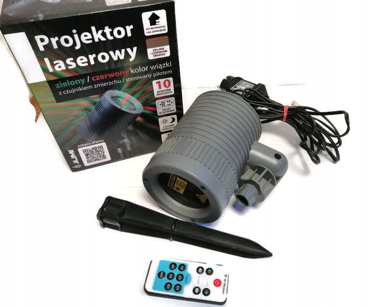 Projektor laserowy komplet