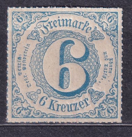 1866 Księstwa niemieckie Thurn & Taxis Mi 53