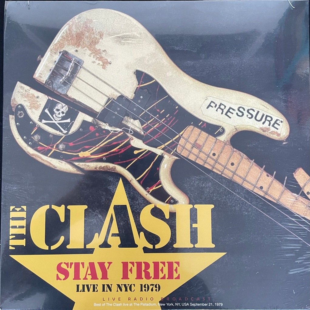 THE CLASH Stay Free - Live In NYC 1979 LP