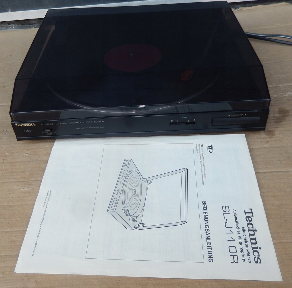 Gramofon Technics SL-J110R czarny