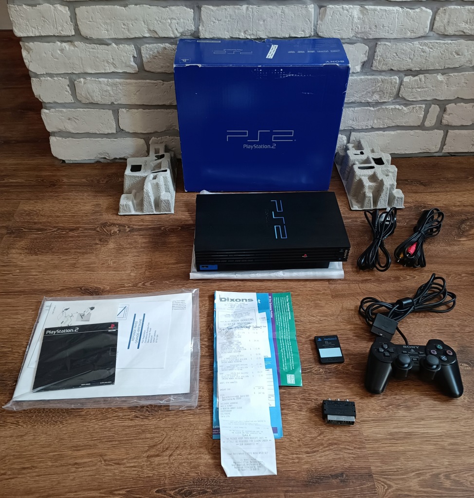 Konsola PS2 pudełko kompletna PlayStation 2