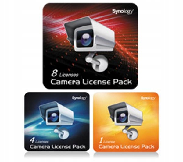 Stacja monitoringu Synology Device License x8 Licencja na kamerę