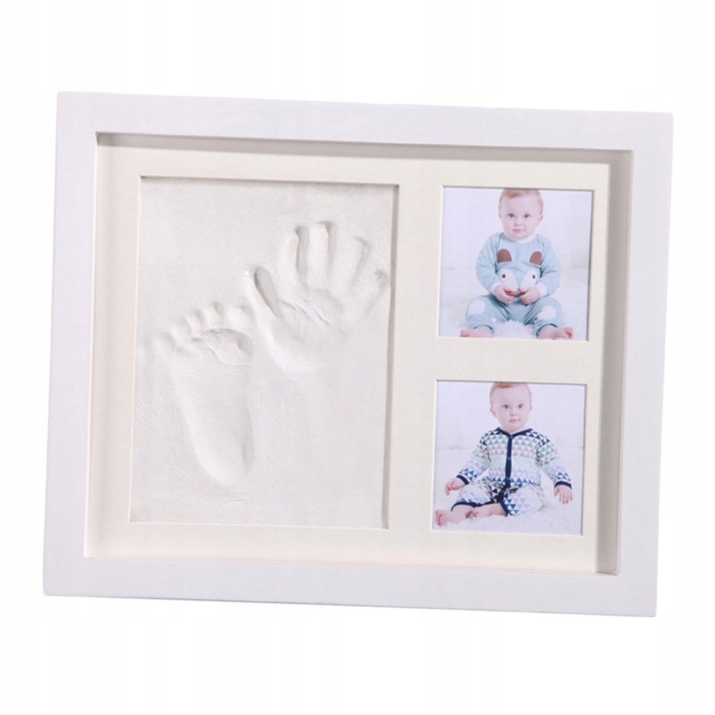 1pc Three Grid Newborn Baby Handprint and Footprin