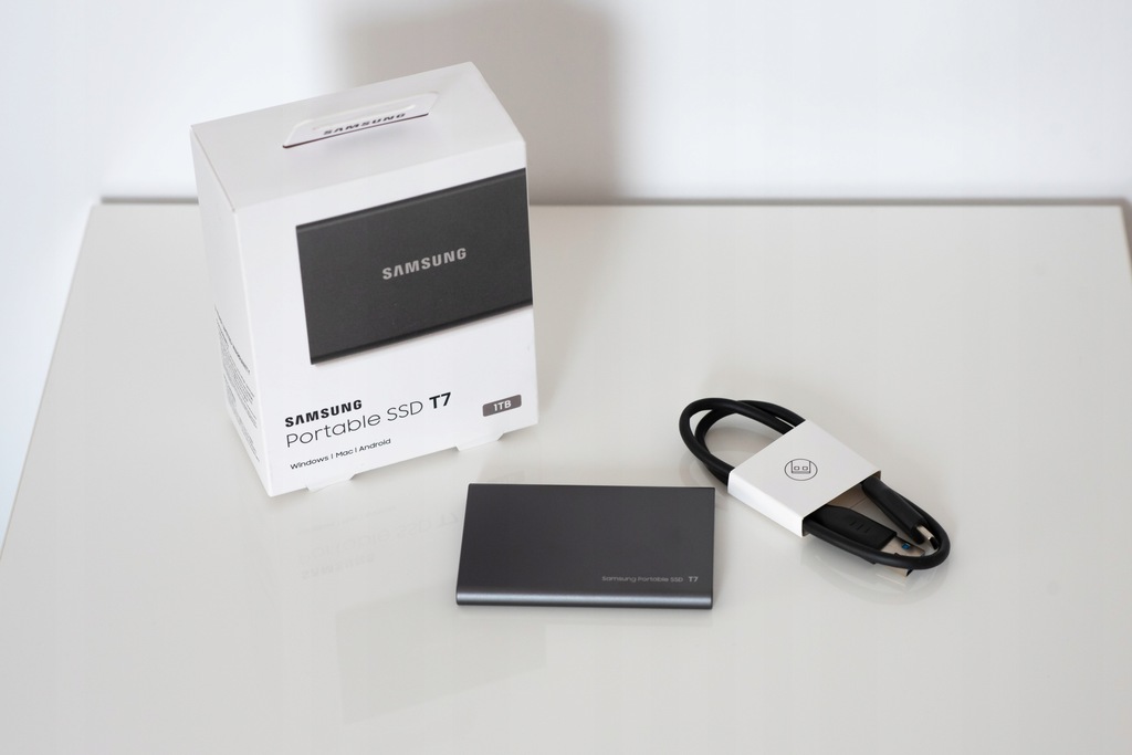 Samsung Portable 1TB dysk zewnętrzny SSD usb c