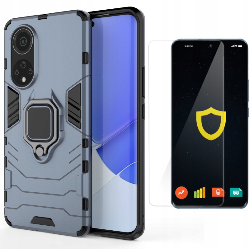 ETUI X-RING PANCERNE DO HUAWEI NOVA 9 + FOLIA