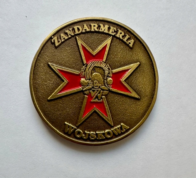 Coin medal - Żandarmeria Wojskowa