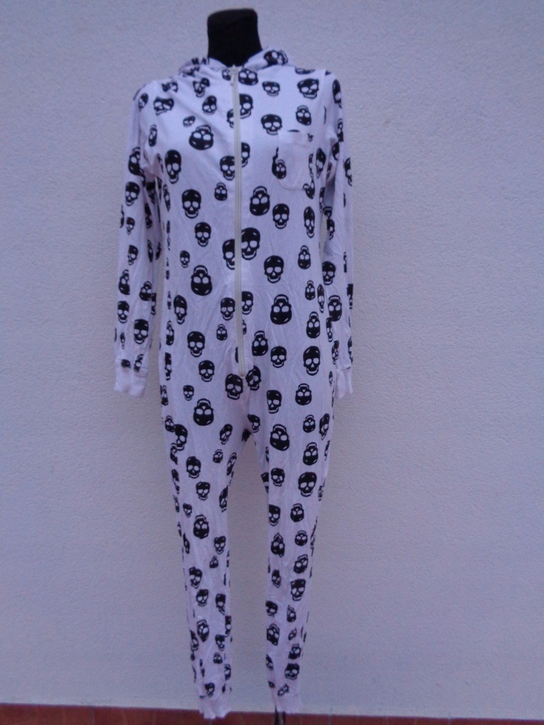 NEW LOOK S DRES Z KAPTUREM ONESIE CZACHY ROCK ART