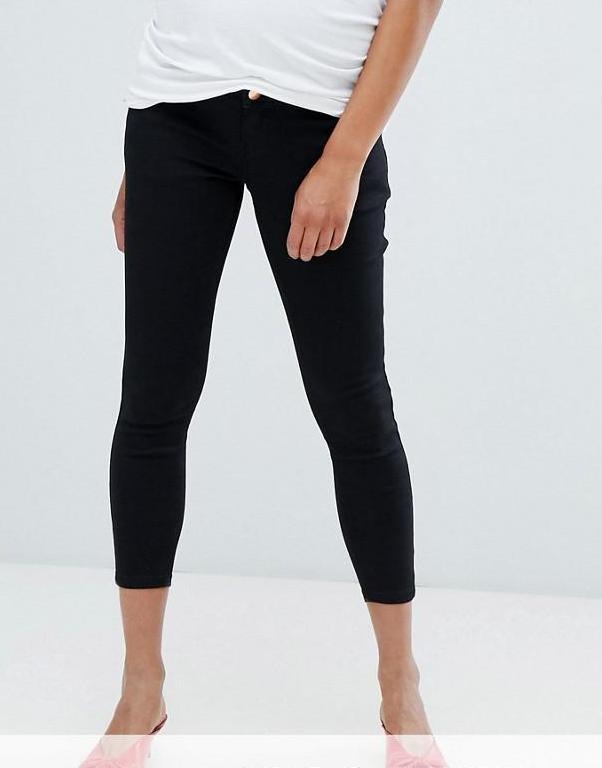 ASOS MATERNITY PETITE_XDI CIĄŻOWE SPODNIE JEANS_XL