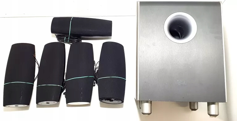 GŁOŚNIKI ZESTAW JBL CINEMA SOUND CS680 SUBWOOFER -+ 5 GŁOŚNIKÓW