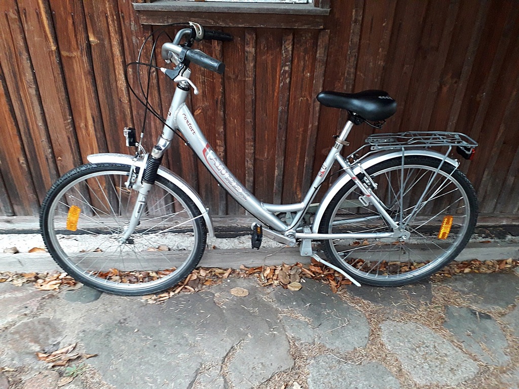 Alu Rower Miejski Damski Łabędź Niska rama Led 26 11476737184