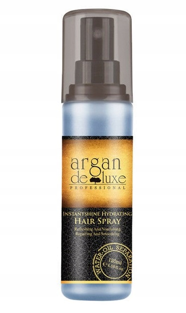 Argan deluxe nabłyszczający spray do włosów 120ml