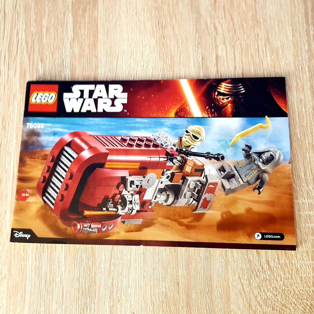 Купить LEGO 75099 Звездные войны: Спидер Рей 1, фигурка U: отзывы, фото ...