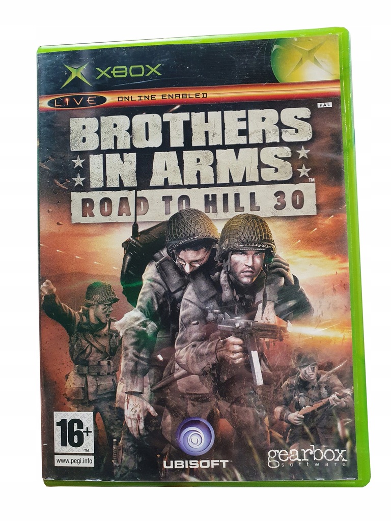 BROTHERS IN ARMS ROAD TO HILL 30 XBOX KOMPLET
