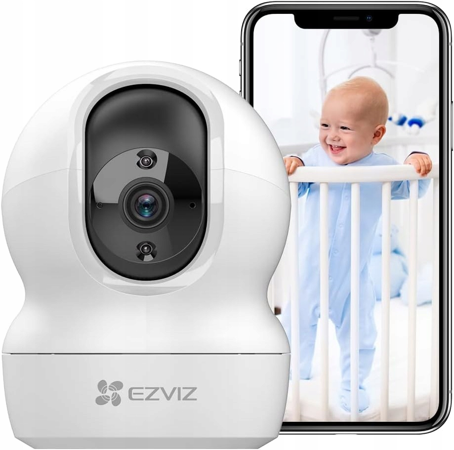 Inteligentna Obrotowa kamera Wi-Fi EZVIZ CS-CP1 WIFI 2K Biała