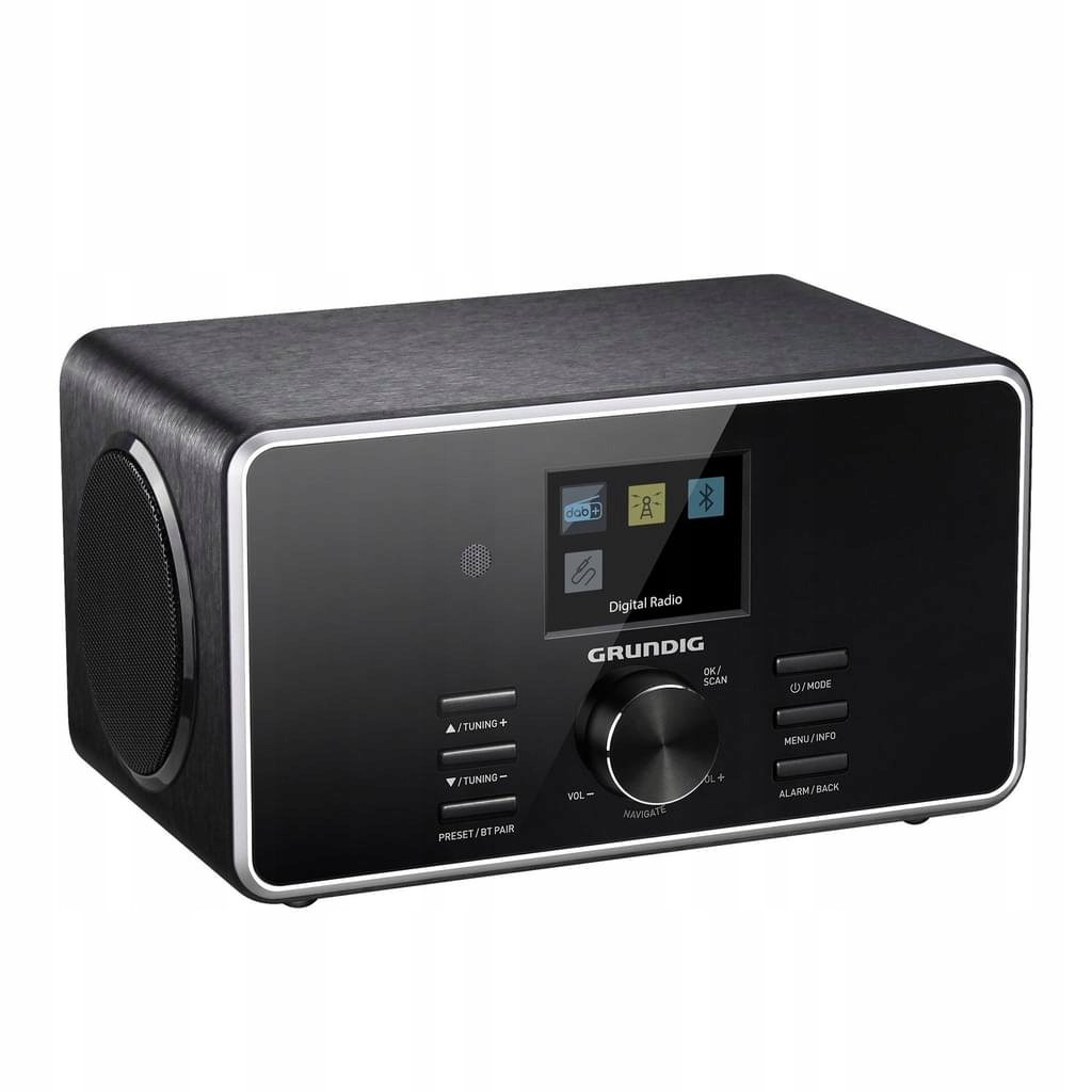 Radio BLUETOOTH Grundig DTR 4500 2.0 DAB+ 12176523187 oficjalne archiwum Allegro