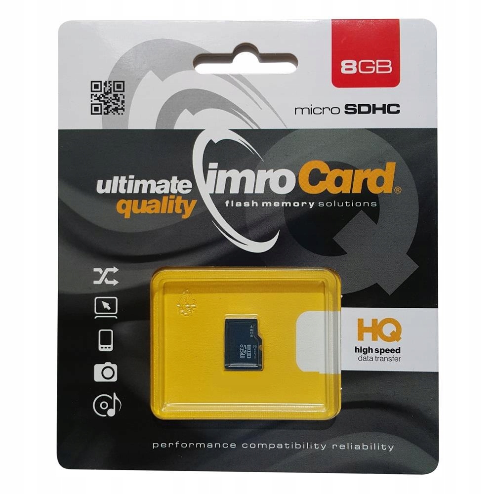 Imro karta pamięci 8GB microSDHC kl. 4