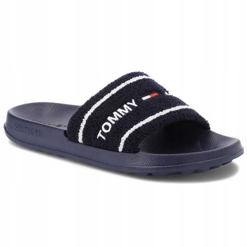 TOMMY HILFIGER SUMMER SLIDE KLAPKI 45/46 TM570