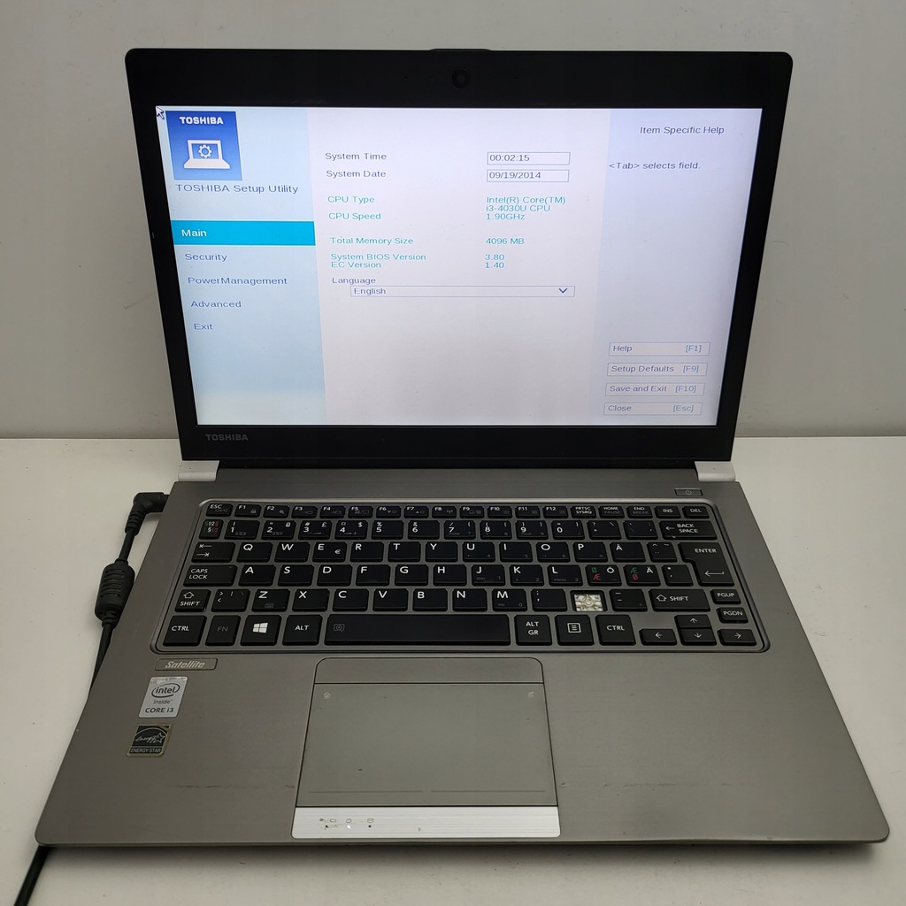 Toshiba Z30 13 i3 4 GB W367L