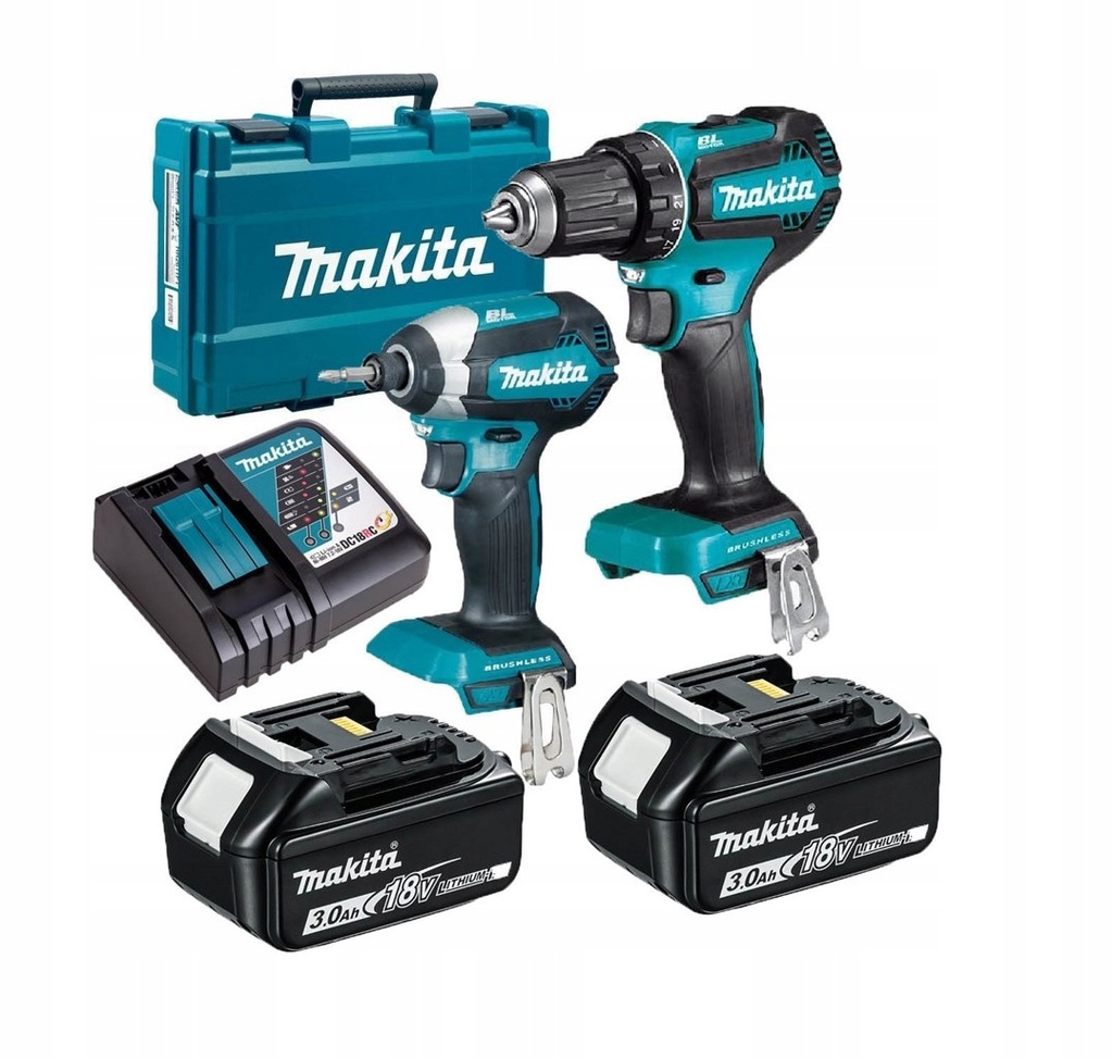 MAKITA Zestaw Combo DLX2289 18V Wkrętarka DDF485 8770971049