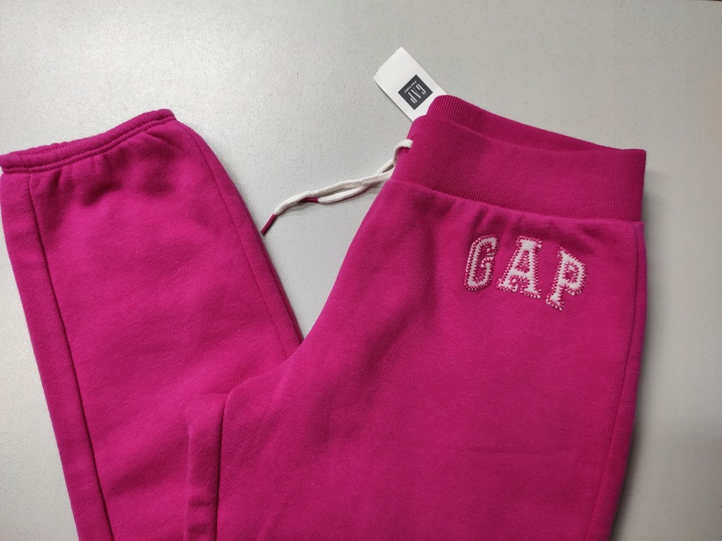 Spodnie dres GAP dziecięce 10-11 lat 140 cm różowe