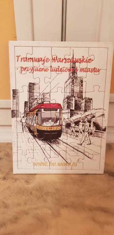 Puzzle Tramwaje Warszawskie