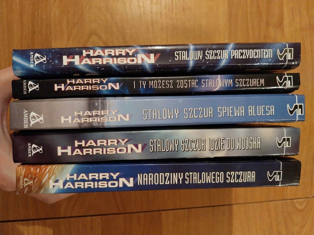 Harry Harrison - zestaw 5 książek