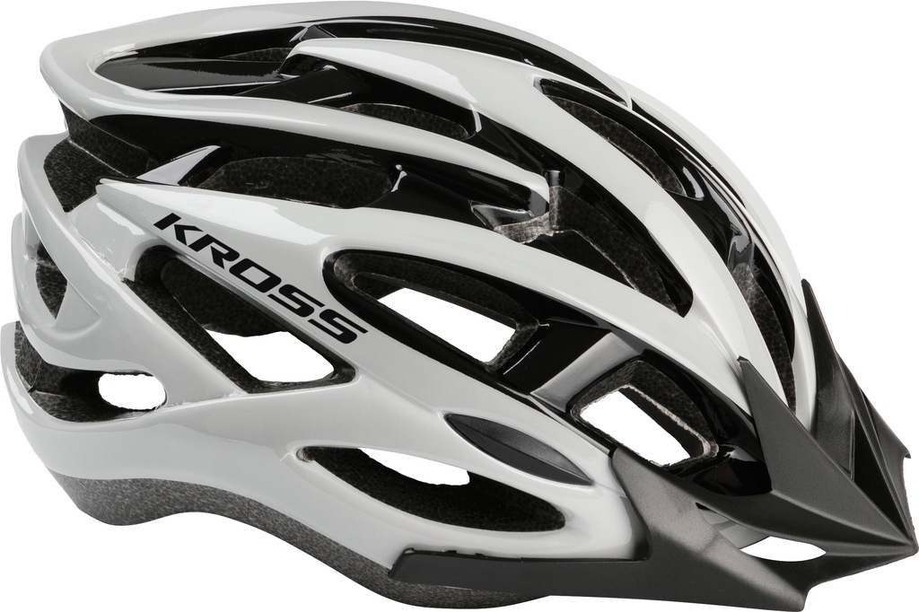 KASK ROWEROWY KROSS LAKI L 58-61 CM SZARY