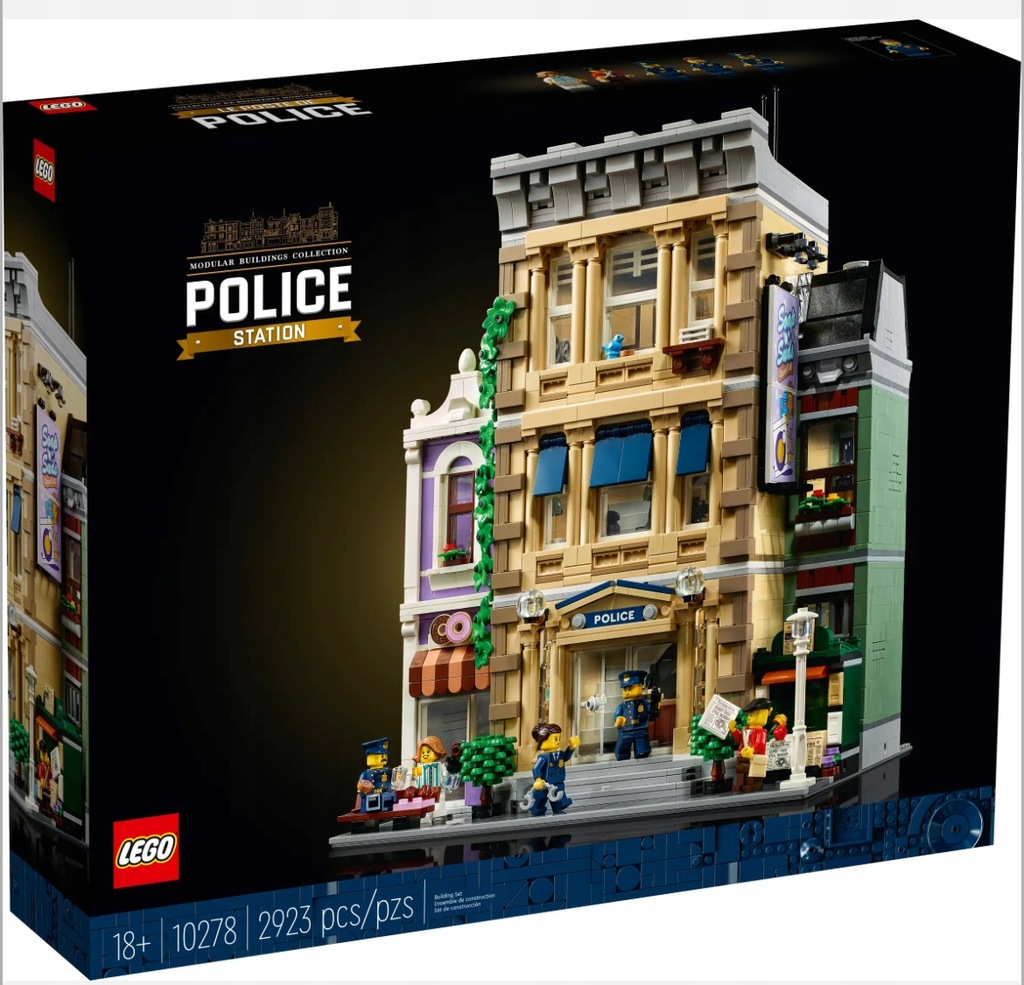 LEGO ICONS Posterunek Policji 10278 ZESTAW OUTLETOWY