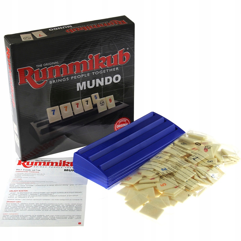 Купить Rummikub Mundo, семейная игра-головоломка с числами.: отзывы, фото, характеристики в интерне-магазине Aredi.ru