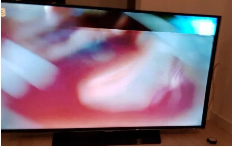 Atrapa TV telewizora Samsung 50''