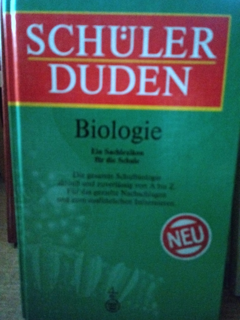 Biologie Schuler Duden / b