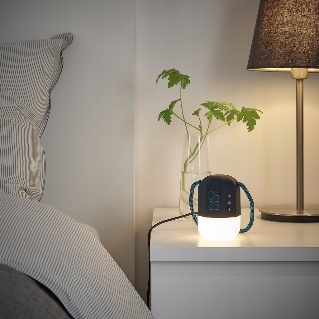 Купить ИКЕА ФНУРРА Будильник/световой будильник - серый 10: отзывы ...