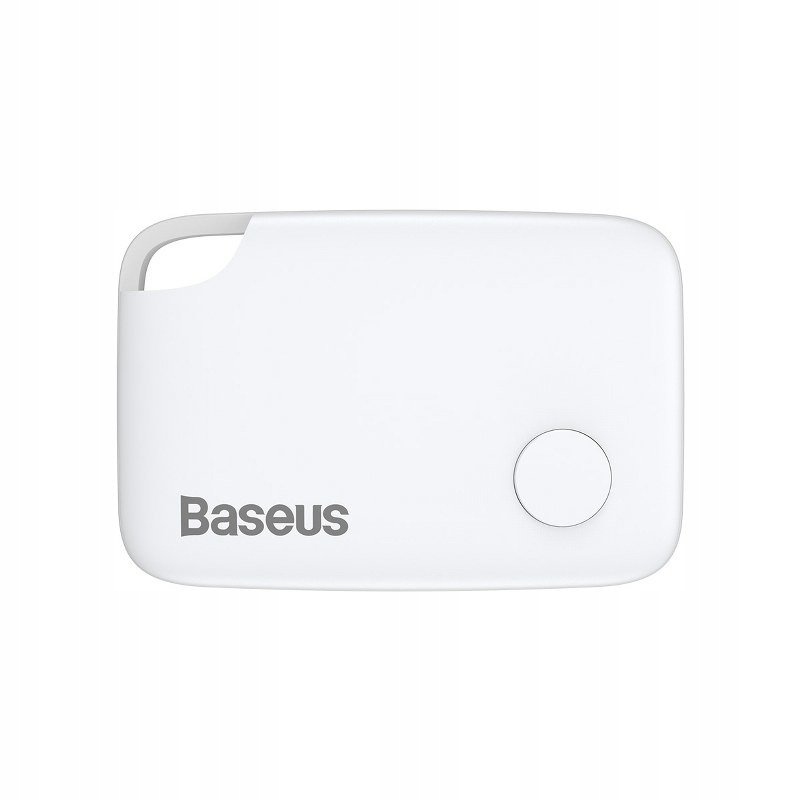 Lokalizator Bluetooth Baseus T2 Ze Smyczą Biały