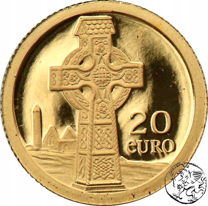 NMS, Irlandia, 20 euro, 2011, Krzyż Celtycki