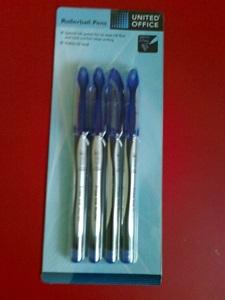 długopisy kulkowe / pióro niebieskie